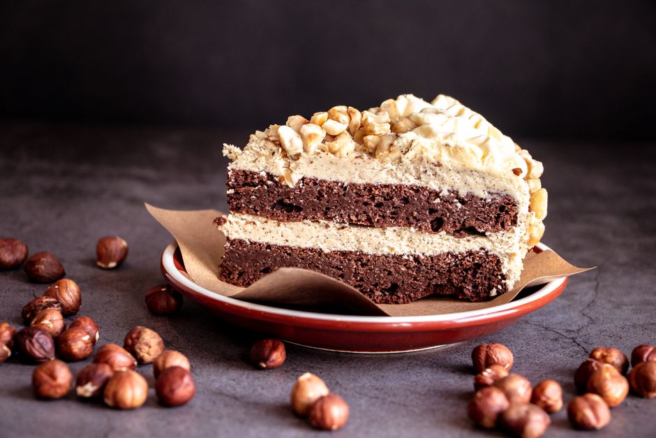 Mogyorós Nutella torta